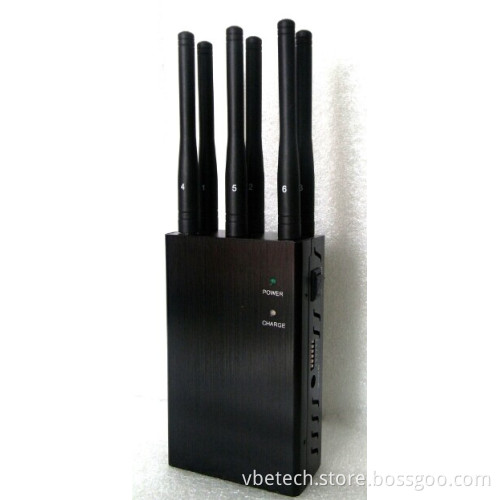 6 Bands Handheld Signal Jammer Vbe-3h